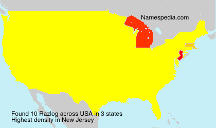 Surname Razlog in USA Surname Razlog in USA