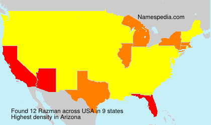 Surname Razman in USA Surname Razman in USA