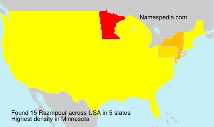 Surname Razmpour in USA Surname Razmpour in USA
