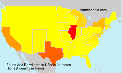 Surname Razvi in USA Surname Razvi in USA