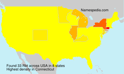Surname Rbt in USA