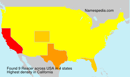 Surname Reacer in USA Surname Reacer in USA