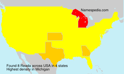 Surname Reada in USA Surname Reada in USA