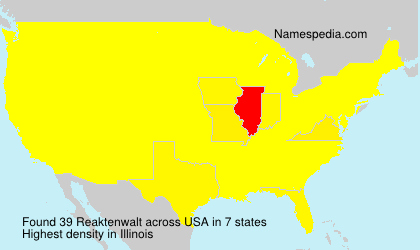 Surname Reaktenwalt in USA Surname Reaktenwalt in USA