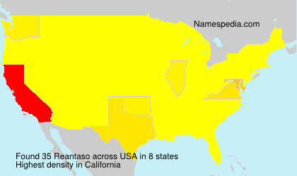 Surname Reantaso in USA Surname Reantaso in USA