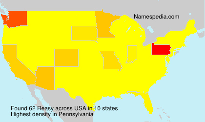 Surname Reasy in USA Surname Reasy in USA