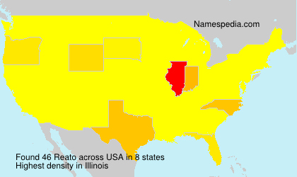 Surname Reato in USA Surname Reato in USA