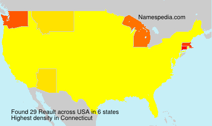 Surname Reault in USA Surname Reault in USA