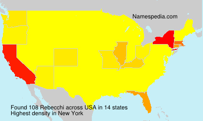 Surname Rebecchi in USA Surname Rebecchi in USA