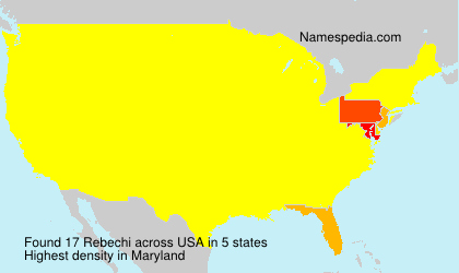 Surname Rebechi in USA Surname Rebechi in USA