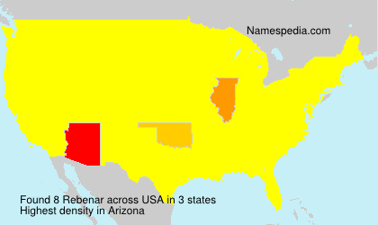 Surname Rebenar in USA Surname Rebenar in USA