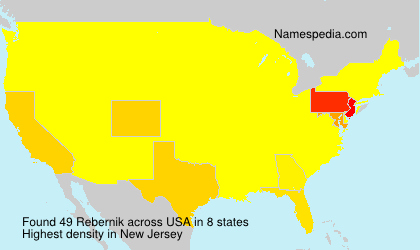 Surname Rebernik in USA Surname Rebernik in USA