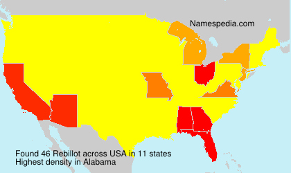 Surname Rebillot in USA Surname Rebillot in USA