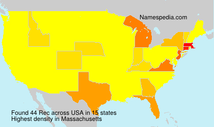 Surname Rec in USA Surname Rec in USA