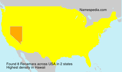 Surname Recamara in USA Surname Recamara in USA