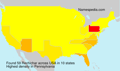 Surname Rechichar in USA Surname Rechichar in USA