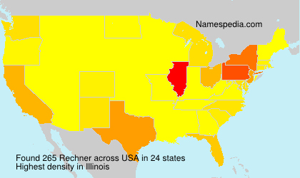 Surname Rechner in USA Surname Rechner in USA