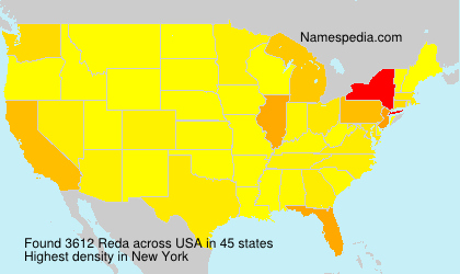 Surname Reda in USA Surname Reda in USA