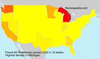 Surname Reddeman in USA Surname Reddeman in USA