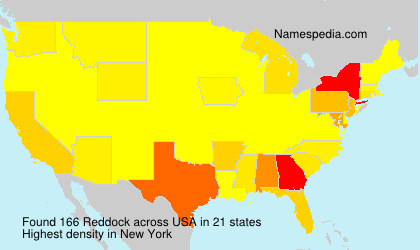 Surname Reddock in USA Surname Reddock in USA
