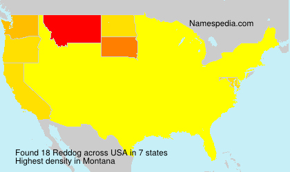 Surname Reddog in USA Surname Reddog in USA