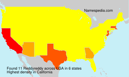Surname Reddyreddy in USA Surname Reddyreddy in USA
