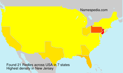 Surname Redles in USA Surname Redles in USA