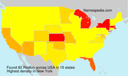 Surname Redlon in USA Surname Redlon in USA