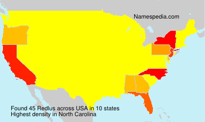 Surname Redlus in USA Surname Redlus in USA