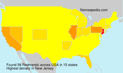 Surname Redmerski in USA Surname Redmerski in USA