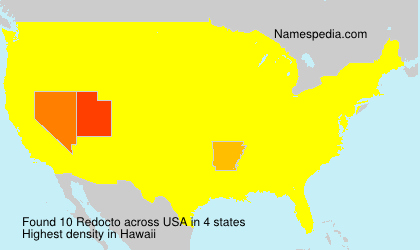 Surname Redocto in USA Surname Redocto in USA