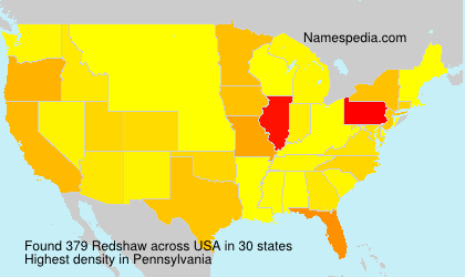 Surname Redshaw in USA Surname Redshaw in USA