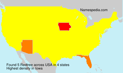 Surname Redtree in USA Surname Redtree in USA