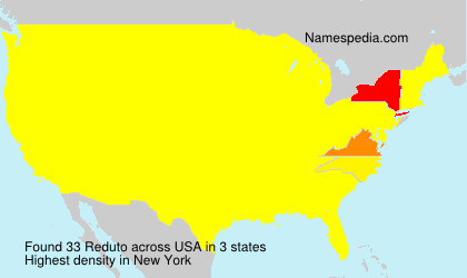 Surname Reduto in USA Surname Reduto in USA