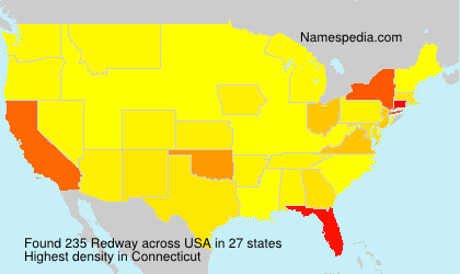 Surname Redway in USA Surname Redway in USA