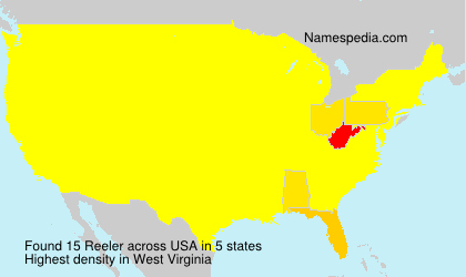 Surname Reeler in USA Surname Reeler in USA