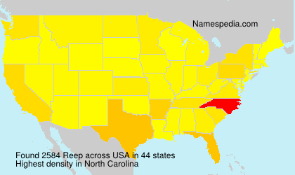 Surname Reep in USA Surname Reep in USA