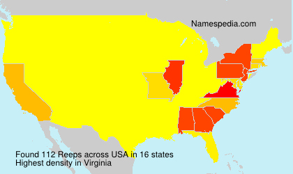 Surname Reeps in USA Surname Reeps in USA