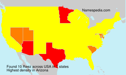 Surname Reez in USA Surname Reez in USA