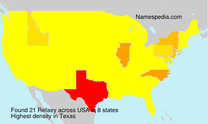 Surname Refaey in USA Surname Refaey in USA