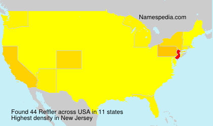 Surname Reffler in USA Surname Reffler in USA