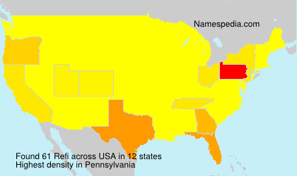 Surname Refi in USA Surname Refi in USA