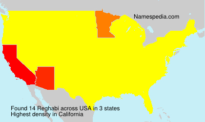 Surname Reghabi in USA Surname Reghabi in USA