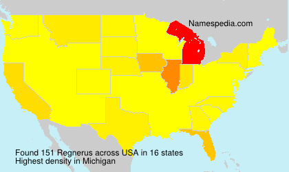 Surname Regnerus in USA Surname Regnerus in USA