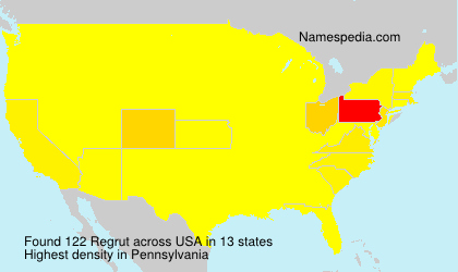 Surname Regrut in USA Surname Regrut in USA