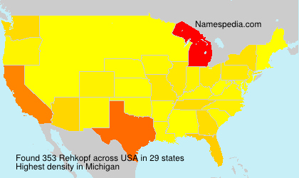 Surname Rehkopf in USA Surname Rehkopf in USA