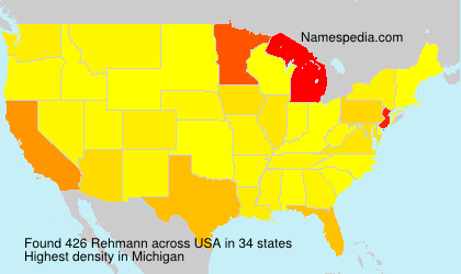 Surname Rehmann in USA Surname Rehmann in USA