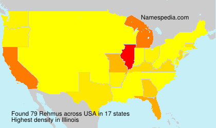 Surname Rehmus in USA Surname Rehmus in USA