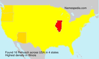 Surname Rehusch in USA Surname Rehusch in USA
