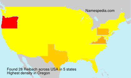 Surname Reibach in USA Surname Reibach in USA